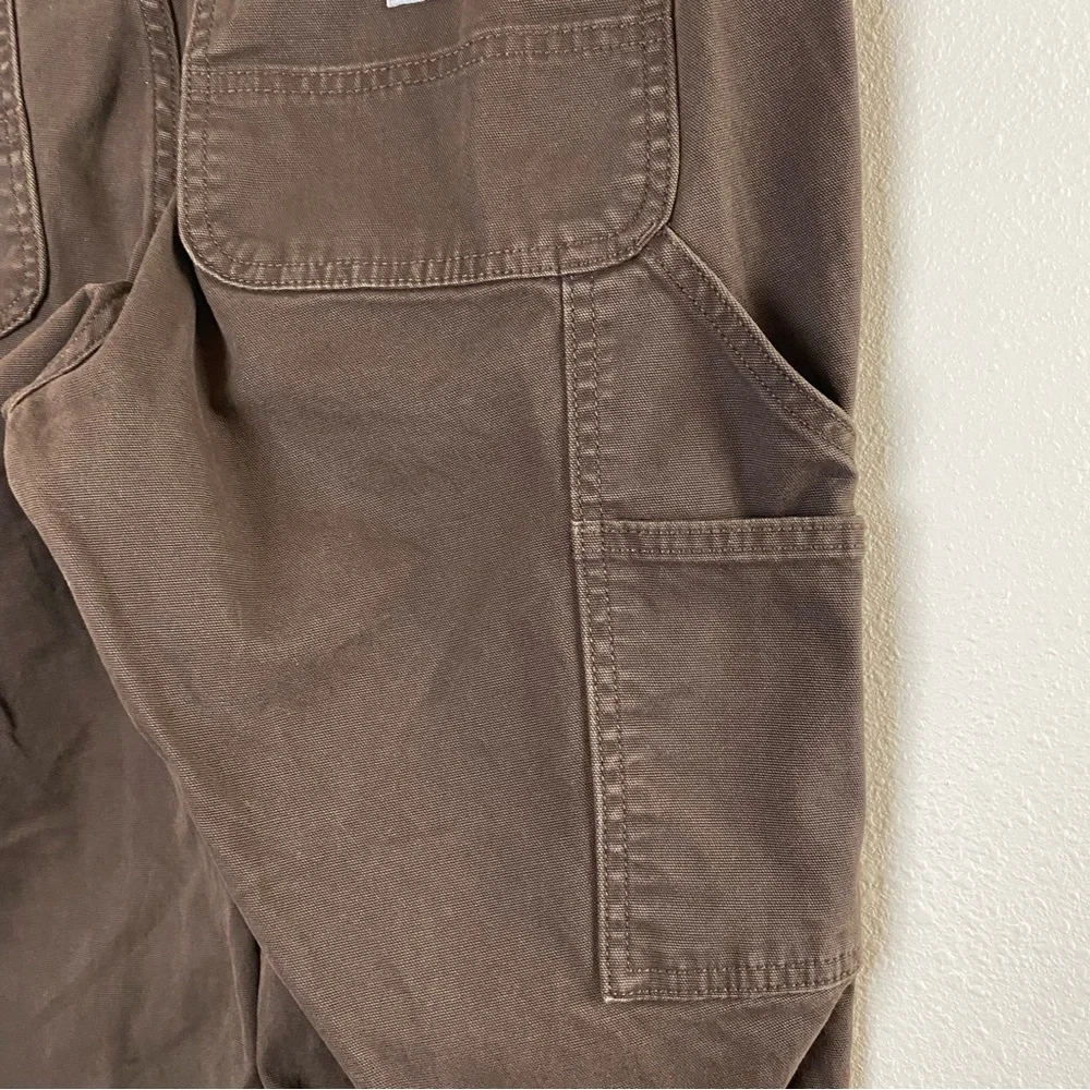 Carhartt Rugged Flex Loose Fit Canvas Double Front Work Pants - 8 Tall - Picture 12 of 15